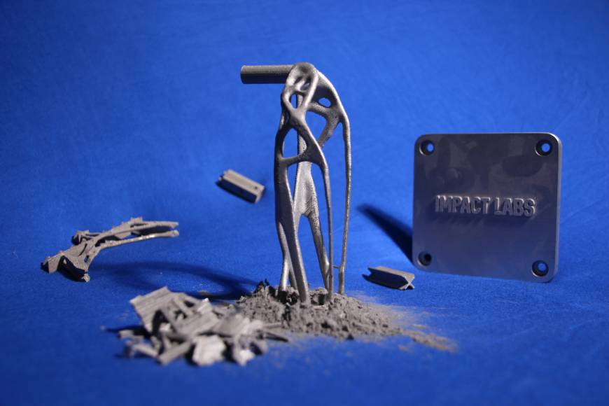 Landing Gear, printed on Prox300, with Stainless Steel 17-4 PH